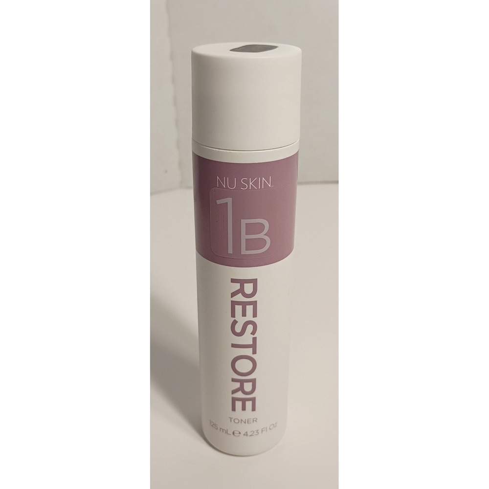 NU SKIN 1B Restore Toner 125 ml / 4.23 Fl. Oz. New * Sealed Bottle, Lid Wear